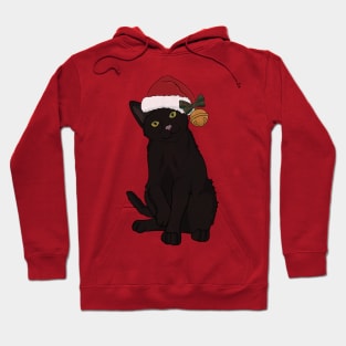 Merry Christmas from the Santa Cat Hoodie